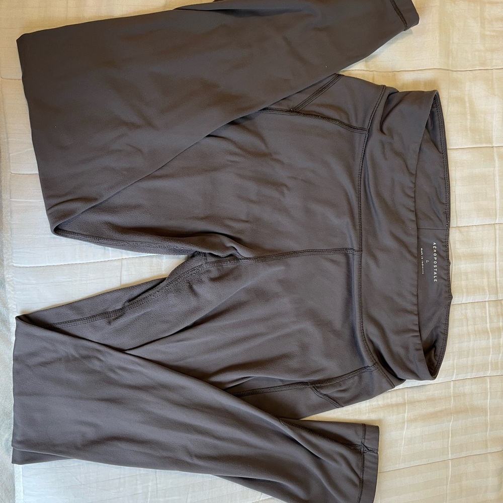 Aeropostale Men's Dark Brown Joggers